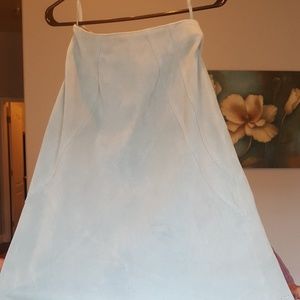 Pamela McCoy 100% Leather Skirt